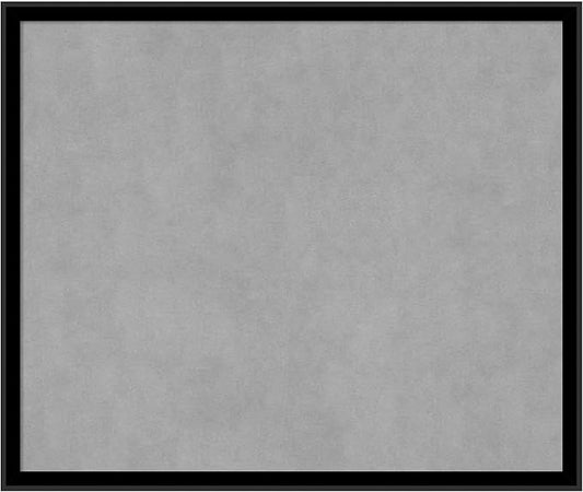 Amanti Art Black Framed Magnetic Board 21x25 Medium Vision Board for use with Magnets, 100% Metal Sheet to Display Items as Office Decor or for Home Organization in mudroom, Kitchen or Kids Room