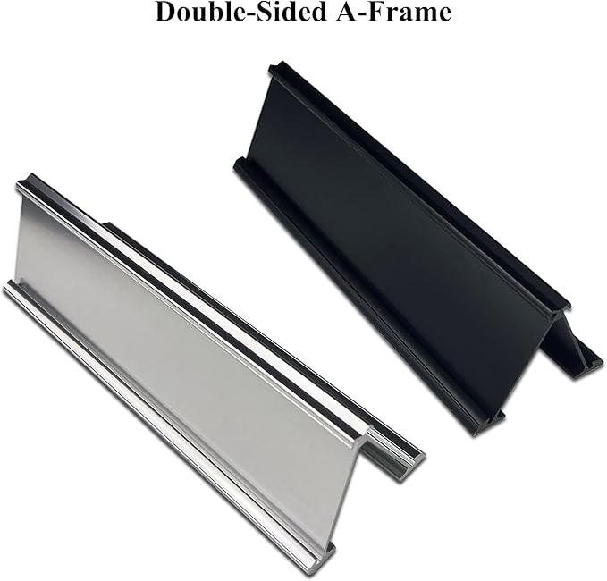 Personalised Double Side Counter Top Sign for Reception Desk Lobby Counter Waiting Room 2"x10"