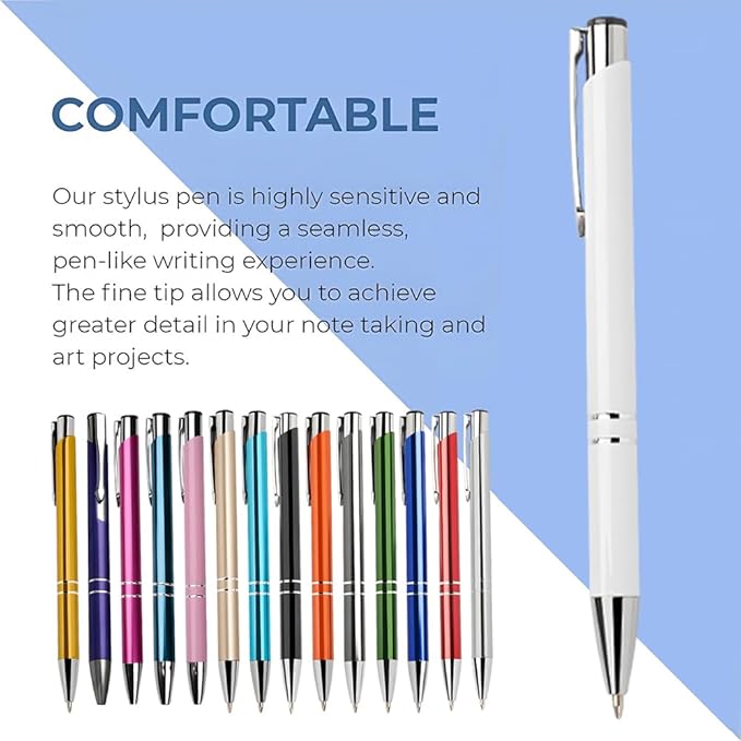 Yucold Customized ballpoint pens in bulk, personalized ballpoint pens with free engraving, for use in companies, enterprises, graduation anniversaries (Black,13)