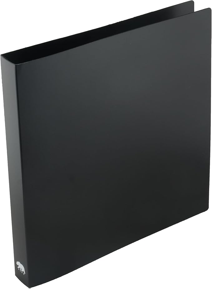 Ursae Minoris Economy 3 D-Ring Large Format Binder for Up to 600 Sports/Trading Cards - Black