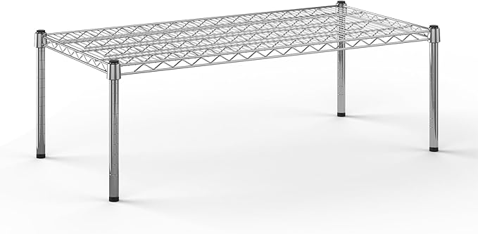 Regal Altair 21" Deep x 42" Wide x 14" Height Wire Shelving Kit | 1-Tier | NSF Commercial Storage Rack Unit