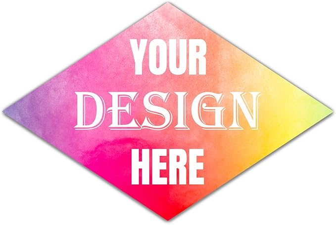 Custom Labels & Stickers - Personalized with Logo & Text. Business & Thank You Labels (5x4 Inch)