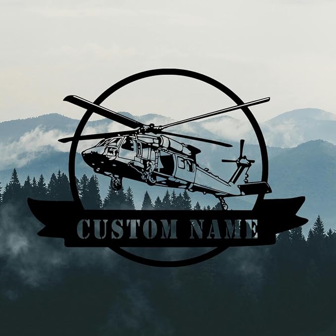 Personalized Metal Airplane Wall Art, Airplane Name Sign, Customized Pilot Name Sign, Airplane Hangar Sign Decor, Aviation Home Office Decor, Large Outdoor Decor, Pilot Gifts, Aircraft Lovers Gift
