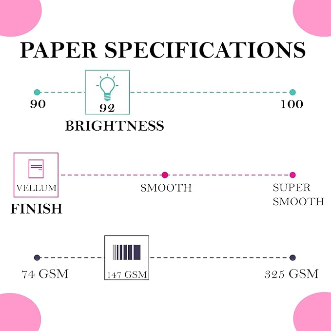 Print It - Vellum Bristol Colored Cardstock Cover Paper, 67 Lb, 8.5" X 11”, Heavyweight Colored Cardstock for Crafts, School, Invitations, And Office Use - Decoration Drawing 250/Case-Pink