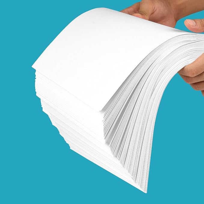 (2-Pack) 8.5" x 11" Printer Paper - 200 Sheets/400 Pages White Copy Paper, 20 lb Letter Size Papers Printing in Office/School/Home