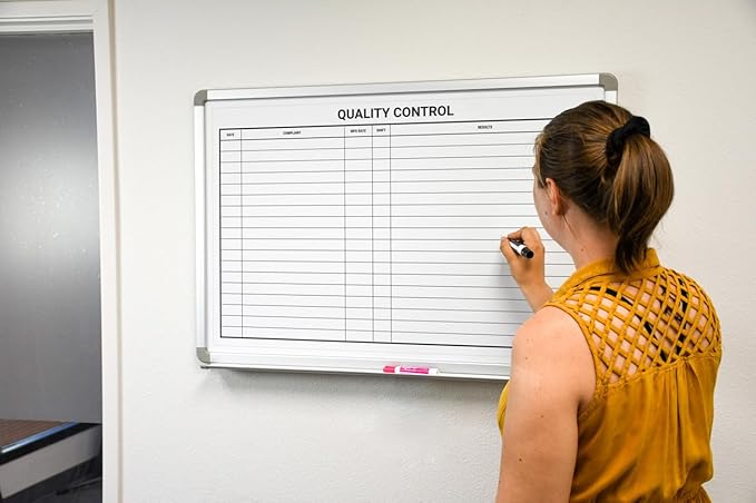 Quality Control Whiteboard 60" x 40"