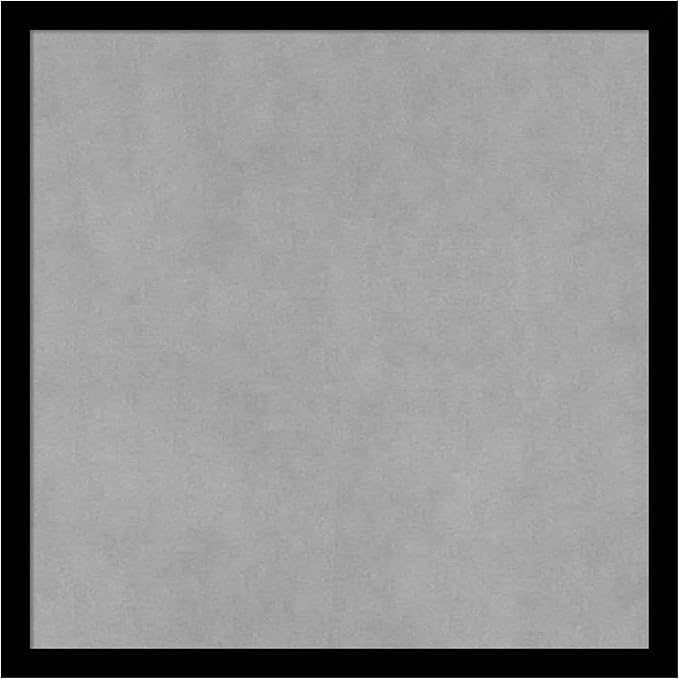 Amanti Art Black Framed Magnetic Board 17x17 Small Vision Board for use with Magnets, 100% Metal Sheet to Display Items as Office Decor or for Home Organization in mudroom, Kitchen or Kids Room