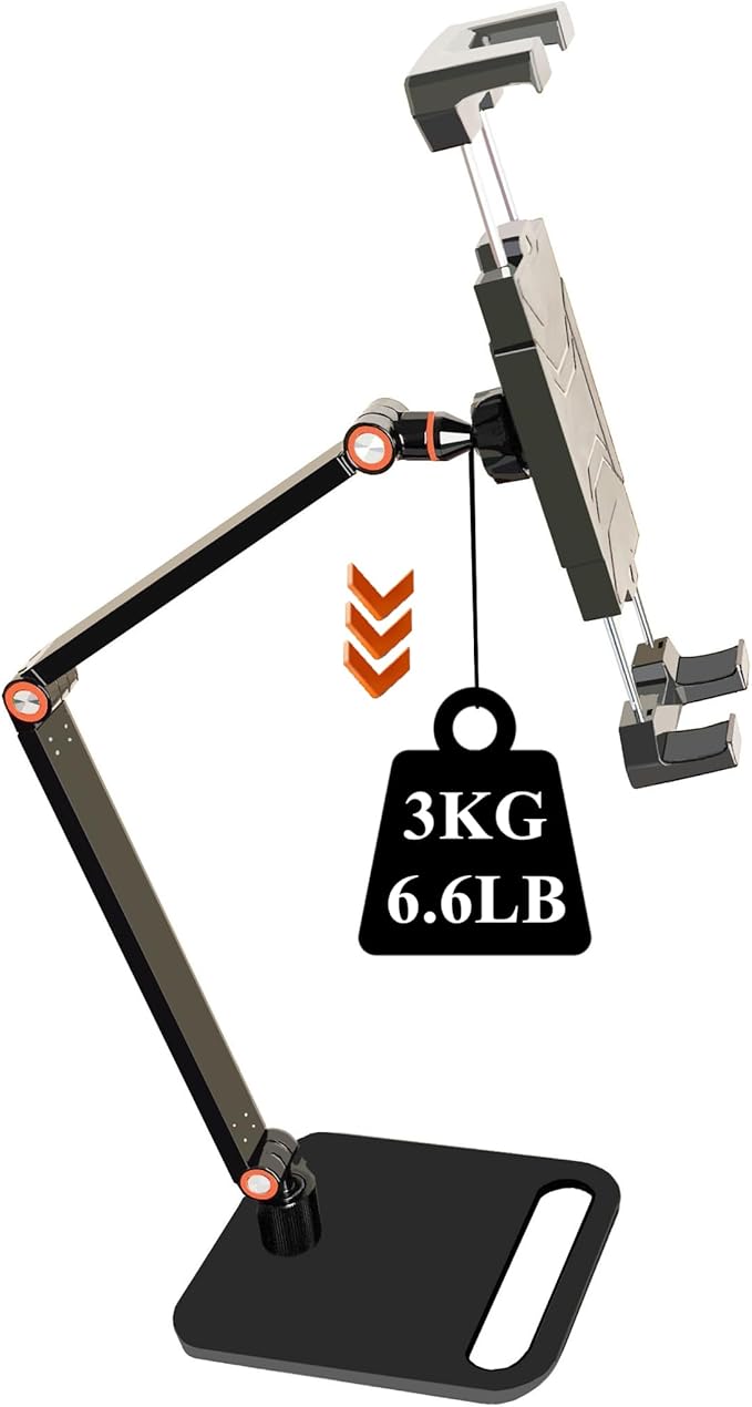 WYSXEBWZ Portable Monitor Holder for 6-18.5 Inch Screen Desktop Expandable Monitor Stand 13 inch Tablet Stand