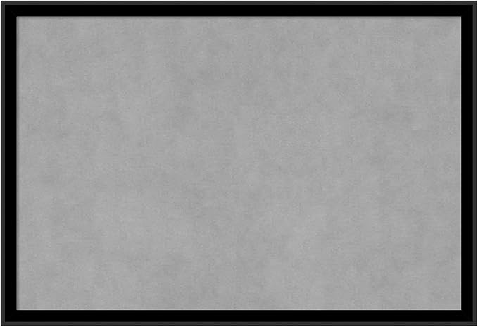 Amanti Art Black Framed Magnetic Board 17x25 Medium Vision Board for use with Magnets, 100% Metal Sheet to Display Items as Office Decor or for Home Organization in mudroom, Kitchen or Kids Room