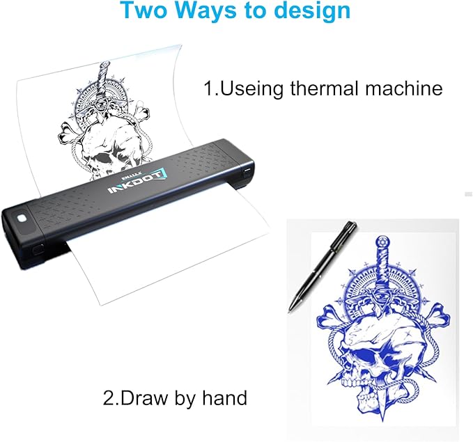 Tattoo Transfer Paper 100 Sheets MIUXIA Tattoo Stencil Paper A4 Size 4 Layers DIY Tattoo Tracing Paper Tattoo Kit Tattoo Supplies