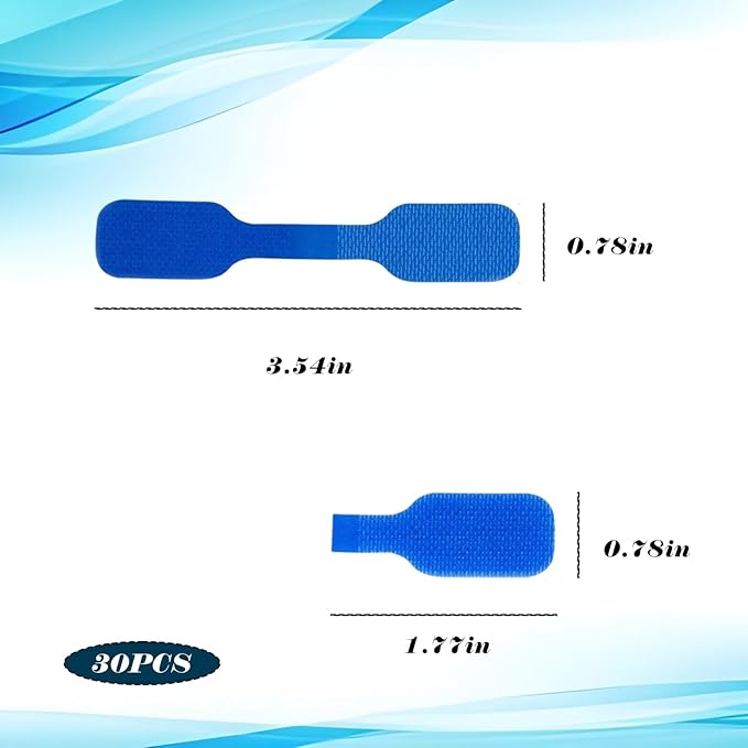 POMELUNE Cable Labels,Multi-Color Write On Cord Label for Cable Management,Organization,Electronics Computers,30 pcs