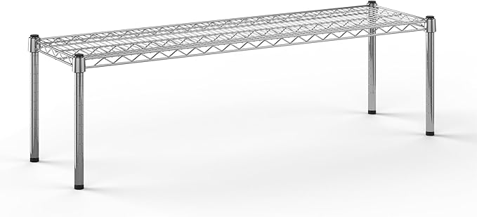 Regal Altair 14" Deep x 48" Wide x 14" Height Wire Shelving Kit | 1-Tier | NSF Commercial Storage Rack Unit