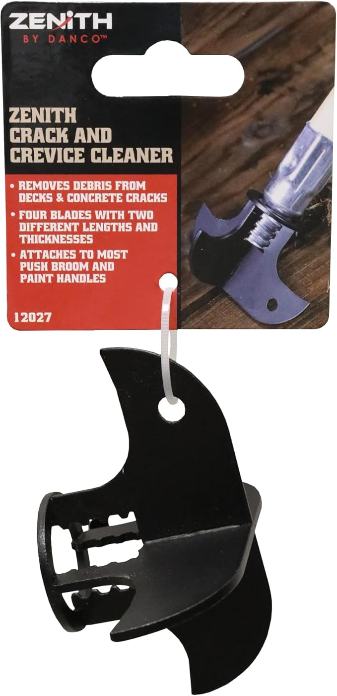 Zenith by Danco Crack and Crevice Cleaner, Weeding and Crevice Cleaning Tool (12027A)