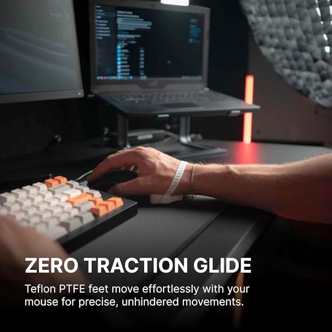 DELTAHUB Carpio G2.0 - Adveenced Ergonomic Right-Handed Gaming Wrist Rest for Mouse - Superior Support for Serious Gamers (Small, Right, Grey)