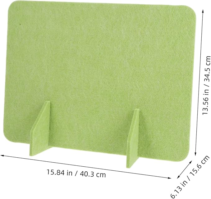 HOODANCOS 2pcs Freestanding Acoustic Privacy Panel Reducing Noise for Office School Dormitory Minimalist Design for Improved Focus and Productivity