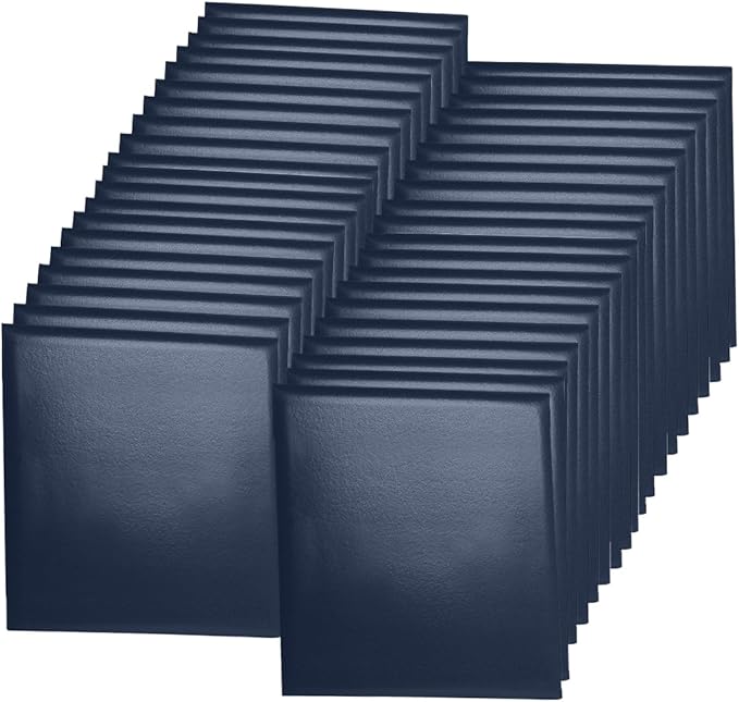 Diploma Cover 8.5” x11” Diploma Holder of Graduation Leatherette Padded Certificate（Tent Style),40-Pack