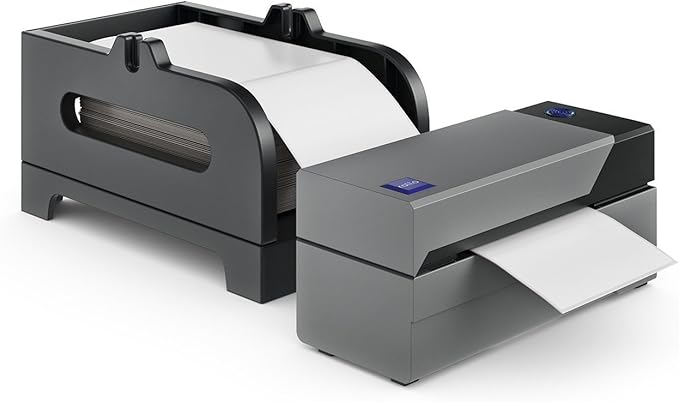 Rollo Thermal Label Holder for Rolls and Fan-Fold Labels - Shipping Label Holder for Thermal Printer