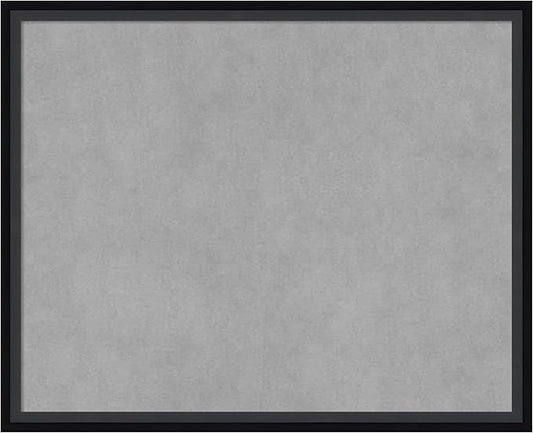 Amanti Art Black Framed Magnetic Board 17x21 Small Vision Board for use with Magnets, 100% Metal Sheet to Display Items as Office Decor or for Home Organization in mudroom, Kitchen or Kids Room