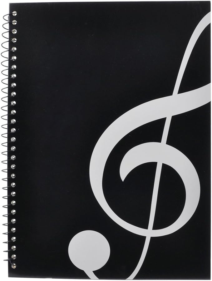 Blank Sheet Music Composition Notebooks 100 Pages Stave Notebook,Musical Notation Staff Notebook,Music Manuscript Paper