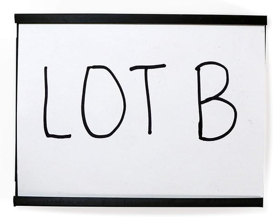 SmartSign (10-Pack) Magnetic C Channel Card Label Holders - 3" x 4" Metal Racks and Shelf Label Holders with Paper Inserts