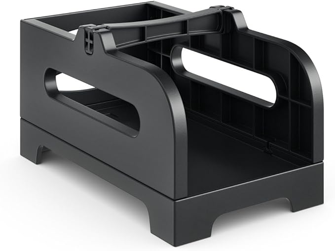Rollo Thermal Label Holder for Rolls and Fan-Fold Labels - Shipping Label Holder for Thermal Printer