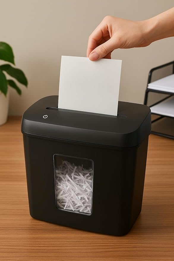 Shredder Lubricant Sheets – Pack of 20/25/30 Dry Oil-Free Waterproof Sheets – Keeps Blades Sharp, Cleaner & Quieter – No Leaks, Fits Standard Paper Shredders-20Pack