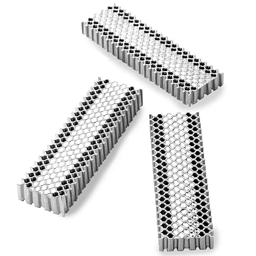 meite Corrugated Fasteners MC112 25 Gauge 1-Inch Crown 1/2-Inch Length Corrugated W Fastener Staples 4,000 PCS/Case (1 Case)