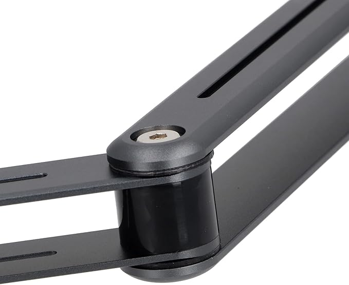 Hulex Supplies Professional Tablet Stand Holder, Foldable Tablet Arm Mount Holder, 360 Degree Rotation Adjustable Aluminum Alloy Stand for Desk, Compatible with Air Fire Galaxy Ta