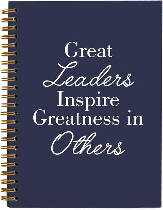 OXW Navy Blue Notebooks for Work, Employee Appreciation Gifts, Leadership Gifts Notebook Journal for Writing Meeting Office, Thank You Gifts for Women Men Leader Mentor Boss Manager, 5.5"x8.3"