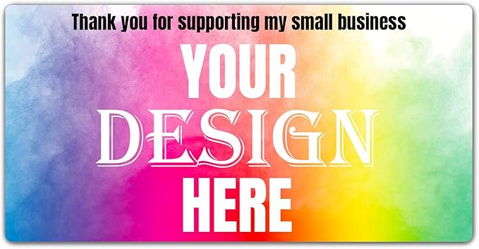 100-500 Custom Stickers Personalized Labels, Customized Stickers with Any Image Logo and Text. Custom Stickers for Business LogoThank You Labels,etc. (Rectangle,3X2 Inch)