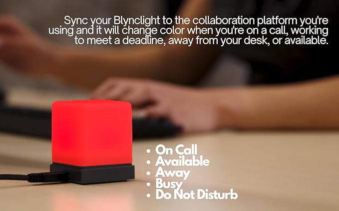 Embrava Blynclight Plus - Busy Light for The Office (with Ringer)