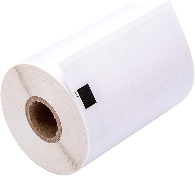HOUSELABELS Compatible with DK-1247 Replacement Roll for Brother QL Label Printers; 180 Large Shipping Labels; 4.07" x 6.4" (103mm*163mm) - 1 Roll