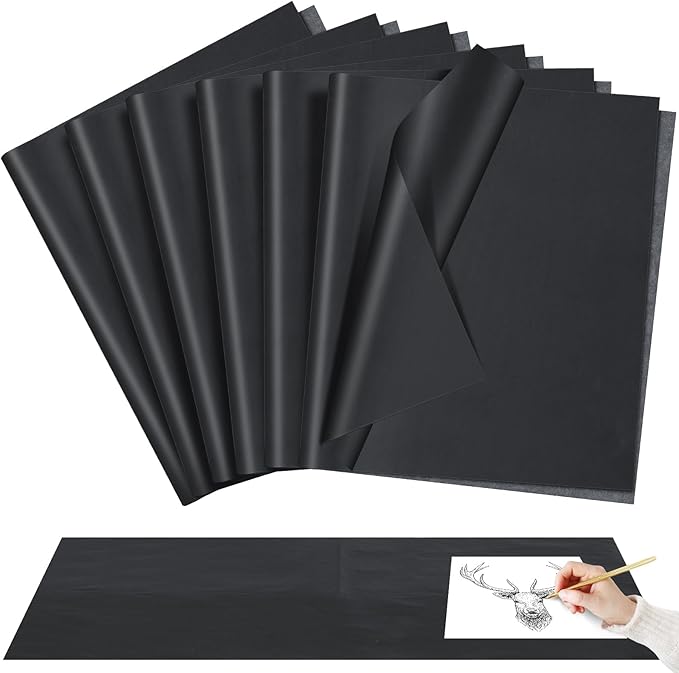 Epakh 20 Sheets 20''x 36'' Large Carbon Paper for Tracing, Carbon Transfer Paper for Drawing, Tracing and Transfer - Arts and Crafts Supplies
