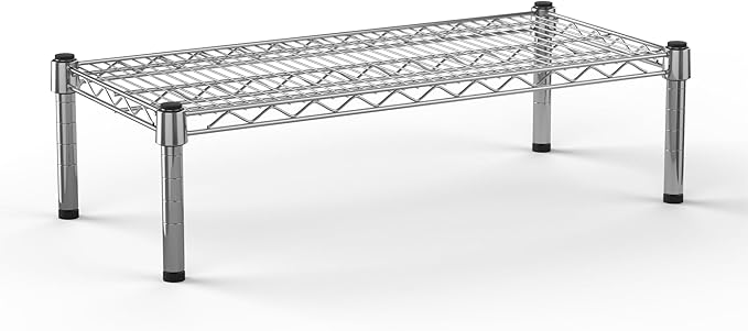 Regal Altair 14" Deep x 30" Wide x 8" Height 1-Tier Wire Shelving Kit | NSF Commercial Storage Rack Unit