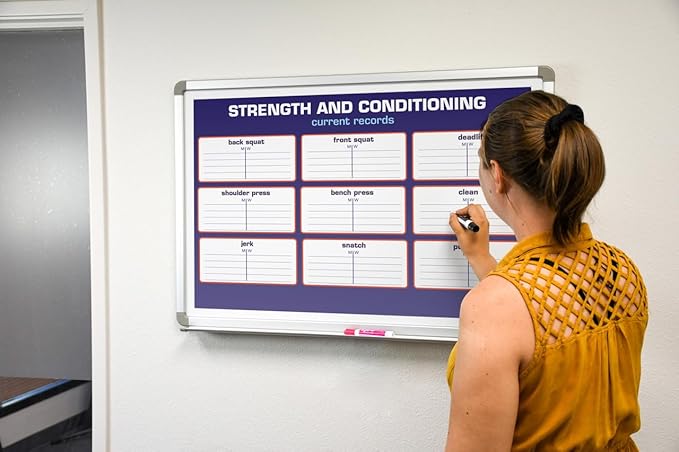 Strength and Conditioning Whiteboard 36" x 24"