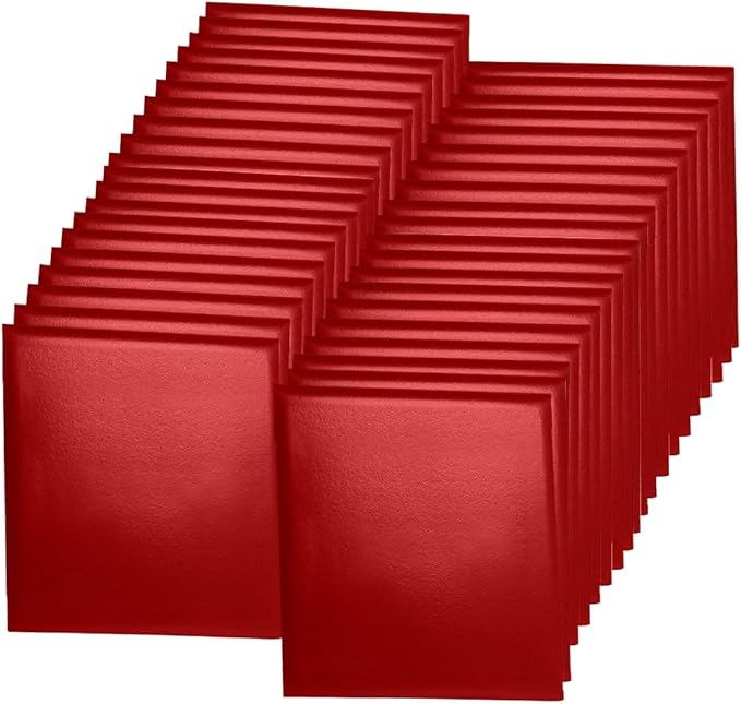 Diploma Cover 8.5” x11” Diploma Holder of Graduation Leatherette Padded Certificate（Tent Style),40-Pack