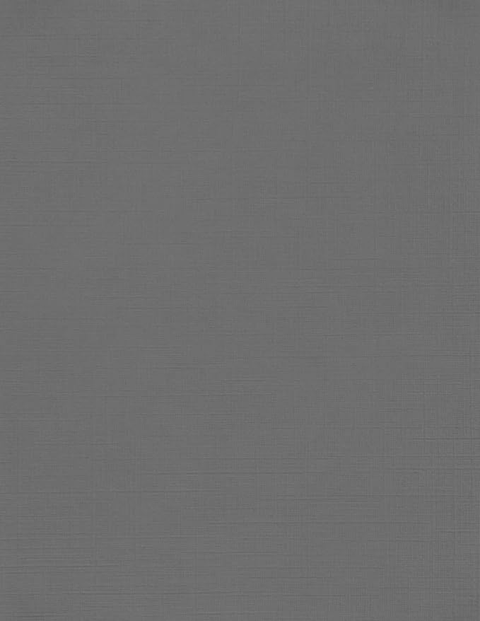LUXPaper 8.5" x 11" Cardstock | Letter Size | Sterling Gray Linen | 100lb. Cover | 250 Qty
