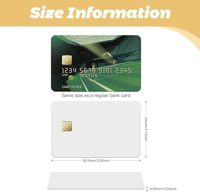 SLE4442 Contact IC Cards (Pack of 100)– ISO PVC Smart Chip Cards for Access Control Systems, Secure Storage & ID Management