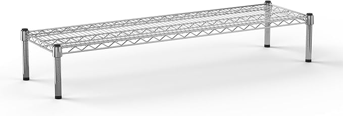 Regal Altair 14" Deep x 48" Wide x 8" Height 1-Tier Wire Shelving Kit | NSF Commercial Storage Rack Unit