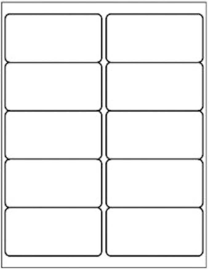 BESTEASY 2x4 Shipping Labels, FBA 10 Up Address mailing Labels, 100 Sheets Sticker Labels Compatible Laser/Inkjet(1000 Labels)
