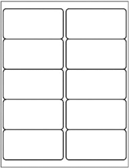 BESTEASY 2x4 Shipping Labels, FBA 10 Up Address mailing Labels, 100 Sheets Sticker Labels Compatible Laser/Inkjet(1000 Labels)