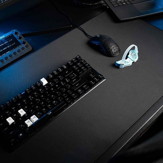 DELTAHUB Carpio G2.0 - Advanced Ergonomic Right-Handed Gaming Wrist Rest for Mouse - Superior Support for Serious Gamers - Anti-Fatigue, Smooth Glide (Small, Right, Blue)