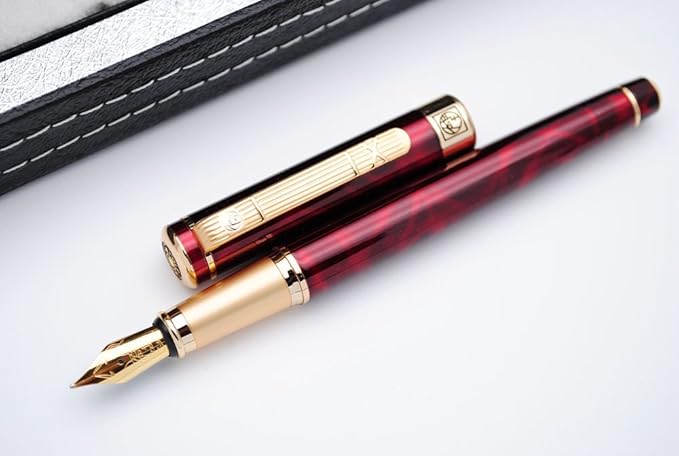 czxwyst Picasso 902 Gentleman Collection Fountain Pen Original Box (Carnelian)