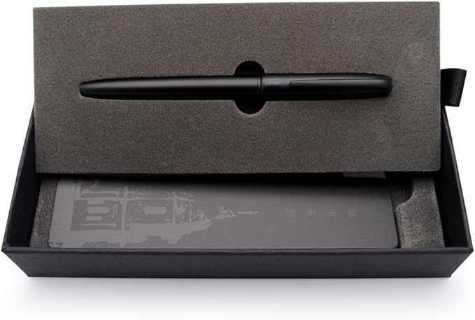 Picasso 916 Malage Fountain Pen Original Box New Version (Polar Night Black, Medium Nib 0.7mm)