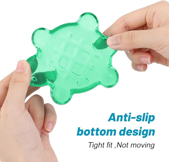 Lucocia Silicone Gel Mouse Wrist Rest,Cute Turtle Shape Ergonomic Elbow Mouse Rest Wrist Pad,Comfort Support for Typing and Gaming-Green