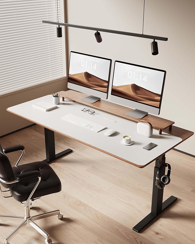 YSAGi Leather Desk Protector, Office Mat, Large Mouse Mat, Non-Slip PU Leather Blotter, Laptop Desk Pad, Waterproof Writing Pad for Office and Home (White, 47" x 17")