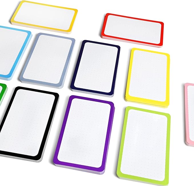 Bullet Cards (3x5 11-Color Cards 200qty)