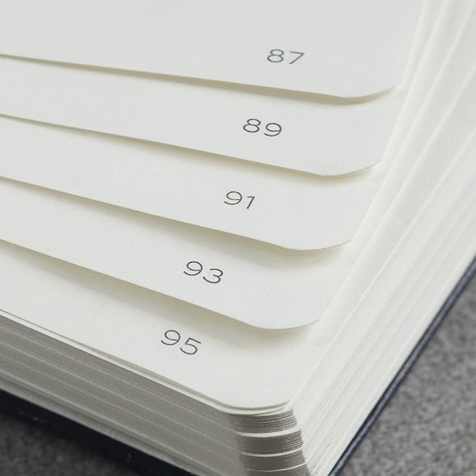 LEUCHTTURM1917 - Notebook Hardcover Master Slim A4+ - 123 Numbered Pages for Writing and Journaling (Sage, Ruled)