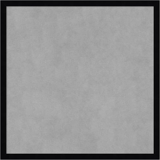 Amanti Art Black Framed Magnetic Board 21x21 Medium Vision Board for use with Magnets, 100% Metal Sheet to Display Items as Office Decor or for Home Organization in mudroom, Kitchen or Kids Room