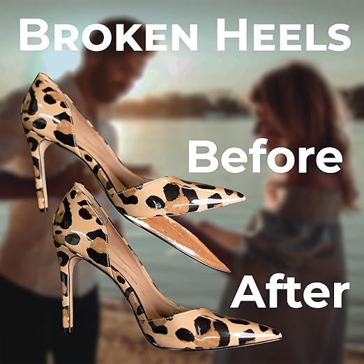 Shoe-Fix Glue Black: Professional Grade Adhesive for Shoes, Boots, Sandals, Sneakers, Handbags and More (0.7 oz/20g) Flexible Bond in Seconds, No Clamping Needed